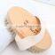 High quality hand-hold wooden body wash massager brush