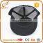 custom 100% cotton flat brim plain distressed vintage mesh baseball trucker cap