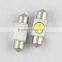 Hot Sale 31mm COB LED 2W White Car Auto Festoon Interior Dome Reading Map Door Lights Bulb Lamp 6500K DC12V