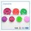 Silicone stamp cake tool with wooden handle