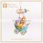 Resin Stroller Baby Boy Shower Decoration Bottle Party Favors