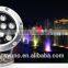 die-cast aluminum rgb ip68 waterproof led lens dmx controlled 9w underground light