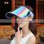 Fashion Summer Plastic Sun Visor Cap / Unisex UV Protection Cap