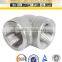 Forged Stainless Steel 304 3000Lbs 2 1/2 Inch Threaded Elbow Pipe Fittings