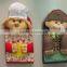 COTTON OVEN MITT FARBRIC PRITTING DOLL OVEN MITT