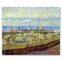 Handmade Van Gogh Reproduction Oil Painting on Canvas Red Vineyards at Arles