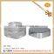 50g glass jar with silver plastic seal lid for skin care use