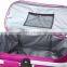 XZH 24L foldable round picnic basket with portable aluminium handle