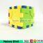 Colorful Eva Foam Soft 3d Cube bath Puzzle