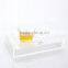 Hight quality clear acrylic tray for serving tray