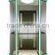 Three-side glass elevator