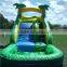 Outdoor high quantity inglatable palm tree water slide for sale, cheap inflatable gaint slide