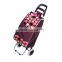 foldable shopping trolley shopping bag with chair