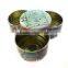 plain small metal antique tin box