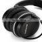 USA amazon hot selling headsets with 3.5 mm headsets jack black gold color available microphone wired headsets
