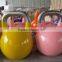 High quality colourful steel casting competition kettle bell/cast iron bell