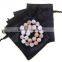 4x6 Deep Purple Satin Bags with Drawstrings
