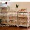 storage cabinet wooden cabinet wicker drawer