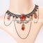 MYLOVE Gothic Lace Clavicle Necklace Chain Women Accessories Jewelry Halloween Gift MLY268