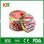 Heart Shape Metal Tin Box Candle