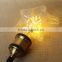 E27 LED Edison Fireworks Light Bulb Star Shape Decoration Lamp