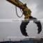  china manufacturer excavator demolition grapple/ rotating multi-fuction grapple