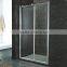 Aluminum frame sliding glass shower enclosure