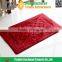 import non woven backed flannel rug
