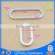 Handbag handle zinc alloy strap buckle metal Oval shape o ring buckle YH4202