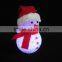 LED EVA colorchanging snowman light