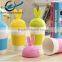 lovely cartoon rabbit set Silicone cup Sleeve