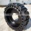Best price superior quality solid rubber truck tire 38.5x14-20 14x17.5 OTR Tyre alloy wheel Manufacture from China
