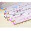 hot Simple cartoon animal shaped wooden students ruler