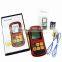 Digital Thermometer Dual Channel Temperature Meter Tester for K/J/T/E/R/S/N Thermocouple Large Display with Backlight