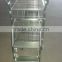 5 Wheels Supermarket Stacking Cart with two shelves included
