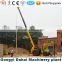 Tractor hole digger with 5 tons crane electricity pole hole drill machine tractor crane