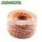 environmentally double color paper twine rope