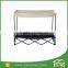 Folding Elevated Mesh Pet Cot Bed with Canopy