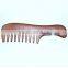 Ionic Type and Wood Handle Material beard brush and comb