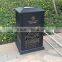 Arlau aluminum alloy shopping mall trash can