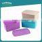 Toprank Different Size Design Pattern Home Living Plastic Storage Organizer Clothes Storage Box Container With Lid