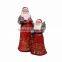 Custom resin Santa Claus figurine christmas decoration