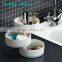 3 tiers acrylic cosmetic storage dishes