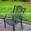 outdoor new style garden cast aluminum dinning chair and table in patio