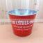 Newest Metal Beer Bucket Ice Barrel Decoration Pail With Attractive Printing