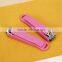 Customized color plastic cute fashional multifunctional nail clipper