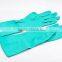 Green Nitrile Washing Up Household Rubber Gloves