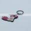 2017 Shenzhen Wholesaler Gift Small Soft Rubber Keyrings Silicone Keychain