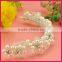 wholesale fashion white elegant flower hair decoration for wedding decoration in bulk WHD-016