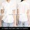 2016 S/S women chiffom white t-shirt white tee